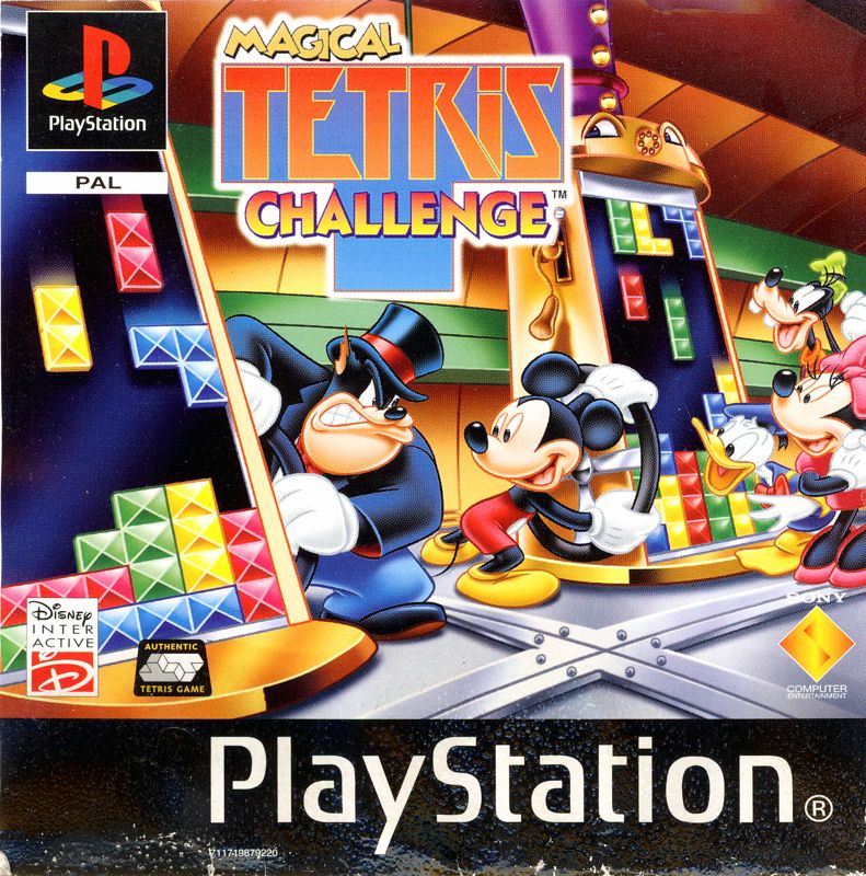 Magical Tetris Challenge box art for Playstation